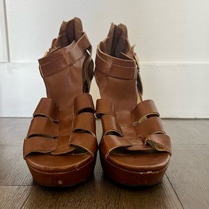 Tan Guess Heels
